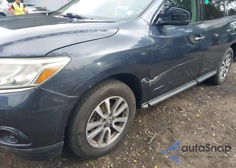 2013 Nissan Pathfinder Sv из США, поврежденный, VIN 5N1AR2MM2DC646286